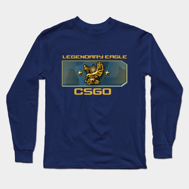 LEGENDARY EAGLE Long Sleeve T-Shirt by PjesusArt